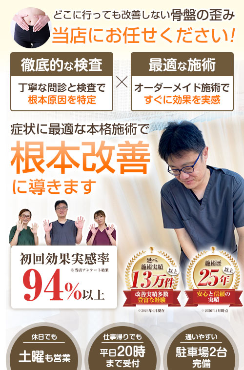 骨盤の歪み